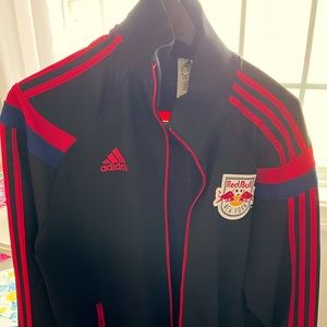 Red Bull New York official mens major league soccer sweatshirt mens xl black